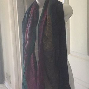 Pashmania scarf, 5’ 5” long and 2’ wide